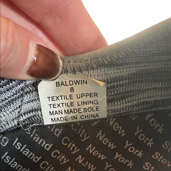 Steve Madden Black and Gray Men's Sneakers “Baldwin” size 8 - Picture 8 of 10